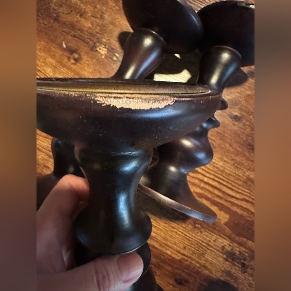 Target Dark Brown Candle Holders - Picture 3 of 6